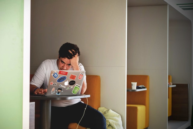 Photo by Tim Gouw: https://www.pexels.com/photo/man-in-white-shirt-using-macbook-pro-52608/ Intimidated By Pell Grant